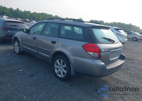 2008 Subaru Outback 2.5I/2.5I L.l. Bean Edition из США, поврежденный, VIN 4S4BP61C287350986